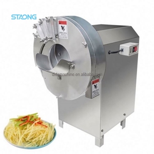 Máquina Trituradora Automática Comercial para Patatas Fritas, Cebolla, Jengibre, Papaya y Raíces de <span class=keywords><strong>Vegetales</strong></span> - Product Image 1