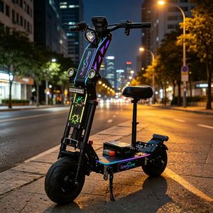 Scooter Eléctrico Geofought G14 72V 10000W 35Ah con Autonomía de 80-100 km, Motor Dual, Neumáticos de Carretera de 13 Pulgadas, Scooter Eléctrico para Adultos, Disponible en Almacén de EE. UU. - Product Image 1