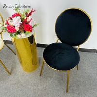 Vente en gros de chaise de bar antique à dossier rond chaise à dossier rond chaise sans accoudoirs à dossier rond pour événements