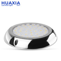 Lampe de navigation sous-marine LED IP68 316L RGB 35W 12V, lumière de piscine/marin, lumière de récif corallien, éclairage sous-marin marin, accessoires de bateau