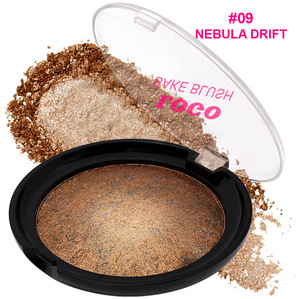 Fard à joues en poudre cuite personnalisé avec logo, longue tenue, imperméable, haute pigmentation, couleur personnalisée, motif floral, fini mat, brillant, scintillant pour le visage - Product Image 5