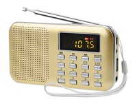 Lecteur audio de textes religieux L-218, radio FM numérique portable de poche, Coran, Bible, Gurbani, haut-parleur MP3, écran LED