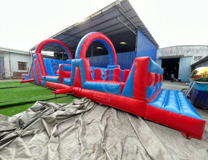 <span class=keywords><strong>Piscina</strong></span> Inflable con Obstáculos para Juegos de Nerf, Pista de Obstáculos Inflable - Product Image 2