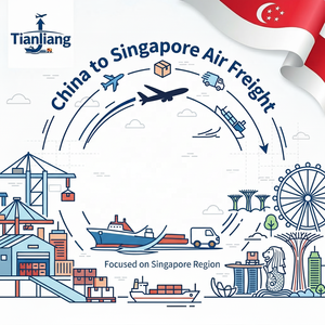 Livraison aérienne porte-à-porte DDP Singapour, fret aérien <span class=keywords><strong>tout</strong></span> compris Singapour - Product Image 1
