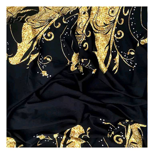 Của Phụ Nữ 4-Cách Đàn Hồi Căng In Polyester Spandex Dệt 92% Polyester 8% Spandex 75D 100D Sợi Đếm Twill Cho Cô Gái' - Product Image 4