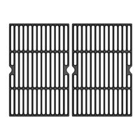 Senershuo Tragbarer 41,9x54,6cm Emaillierter Gusseisen-Grillrost Ersatz-BBQ-Zubehör-Set für Tepro/Toronto/Aktiva/EL