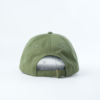 Gorra de béisbol de algodón de 6 paneles con bordado plano de una sola palabra, logotipo personalizado OEM, unisex, para exteriores, gorra de papá, individual