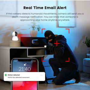 Cámara de Seguridad Inteligente para el Hogar de Alta Calidad con Logotipo Gratuito, 3MP HD, Seetong AI, 5G WiFi, Inalámbrica 2.4G, Audio Bidireccional, Visión Nocturna, Interior, <span class=keywords><strong>Nube</strong></span> - Product Image 3
