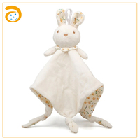 Selimut Bayi OEM, Boneka Penghibur Lembut, Mainan Tidur Bayi Baru Lahir, Logo Kustom Grosir