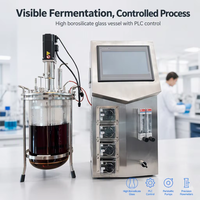 Fermenteur automatique Ruiyuan en verre borosilicate pour levain, avec réacteur sous pression pour la fermentation des bactéries