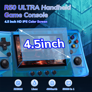 เครื่องเล่นเกมพกพา R50 Ultra Retro ระบบ Linux ความจุ 256GB เกมส์มากกว่า 50000 เกมส์ หน้าจอ 4.55 นิ้ว อุปกรณ์เล่นวิดีโอเกม คอนโซล RAM DDR4L 8GBIT แบตเตอรี่ 4000 mAh - Product Image 4