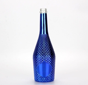 Bouteille en verre brillant colorée de luxe pour l'emballage de spiritueux, idéale pour les distilleries de <span class=keywords><strong>gin</strong></span> de prestige - Product Image 3