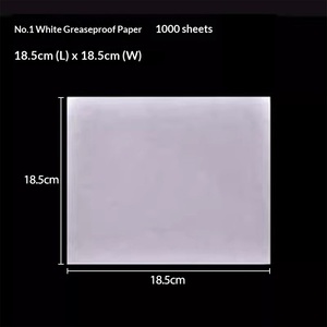 Grease Proof Custom <b>Printed</b> Sandwich Wrapping <b>Paper</b> Baking <b>Paper</b> Coated Laser Printing Virgin Straw Pulp Mechanical Pulp PE - Product Image 6