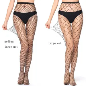 Cheap High Waisted Fishnet Tights Stockings High Waist Fishnets Sheer Pantyhose For Women