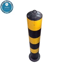 Guangzhou usine 6 en acier garde-corps <span class=keywords><strong>de</strong></span> sécurité jaune ultra garde-corps plancher amovible support <span class=keywords><strong>de</strong></span> garde-corps en acier robuste borne - Product Image 3