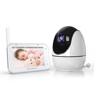 4.3 Inch 2-weg Audio Vox-Modus Voeding Alarm Temperatuurdetectie Fabricage Aangepaste Video Babyfoon Met Nachtlampje - Product Image 6