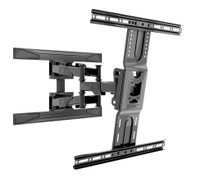 Soporte de pared para TV Soporte de TV extensible de inclinación giratoria Universal Max VESA 600x400mm 45 a 75 pulgadas OLED QLED Plasma curvo 4K UHD Monitor
