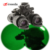 Teropong Penglihatan Malam DA-PVS31 Fom1600-1800 FOV40 WIFI Gen2 dengan Inframerah yang Dipasang di Helm