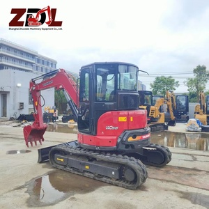 Mini-excavatrice hydraulique sur chenilles d'occasion Yanmar Vio55, 5,5 tonnes, pour usage agricole (Yanmar 55, 60, 80) - Product Image 2
