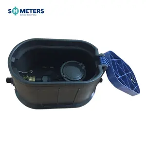 Caja de medidor de agua de plástico con bisagras, precio en venta