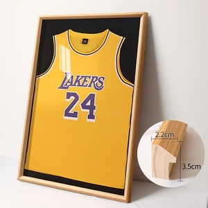 Caja expositora de madera maciza para fotos, camisetas y pósteres, tipo shadow box, <span class=keywords><strong>50x70</strong></span> 60x80 70x90 - Product Image 3