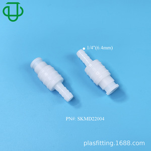 Custom Made POM Plastic Valve SKMD22004 <b>Quick</b> Male <b>Connector</b> For Rubber Hose Medical Food Equipment - Product Image 2