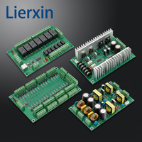 Carte de circuit imprimé industrielle personnalisée (PCB) et assemblée (PCBA) 1 à 20 couches, contrôleur de moteur servo PLC, fabricant OEM ODM, haute performance TG ENIG RoHS Lierxin