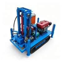 Petite foreuse rotative pour puits d'eau, machine de forage de puits avec vitesse réglable pour l'approvisionnement en eau industriel