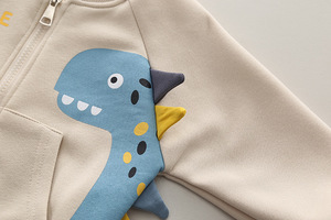 Dinosauro <span class=keywords><strong>3</strong></span> pezzi vestito 1 anno <span class=keywords><strong>bambino</strong></span> bambini vestiti ragazzi all'ingrosso - Product Image 6