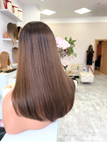 Topper tissé sur base en soie, 100% cheveux vierges européens, personnalisé, qui sèche au vent et se redresse naturellement, disponible en tailles 6x7, 7x8, 8x8