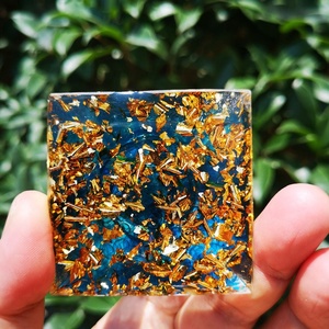 Piramide Orgonite con Perle di Cristallo Naturale Viola, Generatore di Energia Orgonite per Reiki e <span class=keywords><strong>Chakra</strong></span>, 60mm - Product Image 5