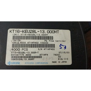 Nuevo y Original Oscilador de Cristal TCXO SMD5070 de 4 Pines Kyocera 2.8V 1PPM 13.000MHZ 13MHZ KT16-KEU28L-13.000MT - Product Image 4