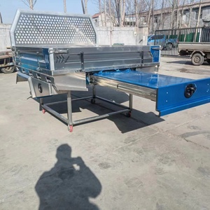 HERUI HR-UT Hot Selling Heavy-Duty Aluminium Alloy Ute Tray Pickup Truck Chassis with <b>Canopy</b> Storage Drawers Pullout Truck <b>Bed</b> - Product Image 2