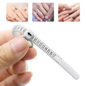 Outil de mesure de taille de bague US, ceinture ajustable pour la mesure des bijoux - Product Image 2