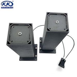 घर के कमरे के लिए पैरों की ऊंचाई समायोज्य टेलीस्कोपिक लिफ्ट कॉलम-धातु फर्नीचर पैर - Product Image 1