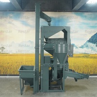 Machine de décorticage et de polissage du riz paddy, machine de décorticage du millet, machine de décorticage du riz paddy/soja/grains de café/blé/maïs