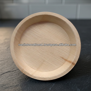 Disposable Eco-Friendly Palm Leaf 25cm Deep Round <b>Plate</b> - Product Image 3