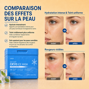 Masques en tissu hydratants et apaisants pour le visage, à absorption rapide, enrichis en exosomes et collagène, pour tous types de peaux, effet éclaircissant et rafraîchissant naturel. - Product Image 3