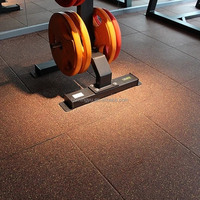 Alfombrilla deportiva para gimnasio, suelo deportivo de Interior de goma, alfombra para gimnasio, alfombrilla para suelo, aislante de ruido duradero