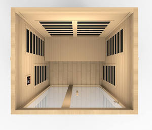 مجموعة ساونا منزلية سهلة التجميع عالية الجودة مخصصة 2-3 أشخاص غرفة ساونا خشبية - Product Image 6