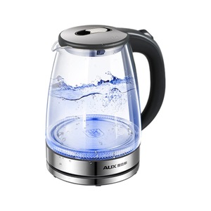 Hervidor eléctrico AUX con cuerpo de vidrio de 1.7L, calentamiento rápido, apagado automático y pantalla LED para uso en el hogar y la oficina. - Product Image 4