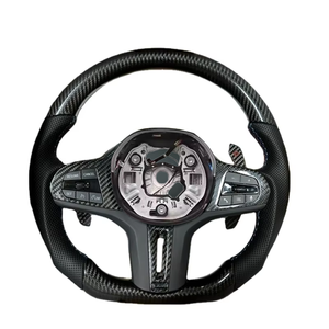 Ajuste para BMW G20 <span class=keywords><strong>G29</strong></span> Z4 G05 G01 G06 G30 G38 G02 G14 G15 G16 G17 G87 G80 G82 F92 Led <span class=keywords><strong>volante</strong></span> personalizado Alcantar fibra de carbono - Product Image 4