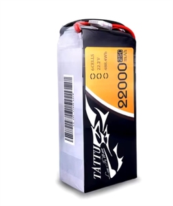 <span class=keywords><strong>Batterie</strong></span> LiPo TATTU 22000mAh <span class=keywords><strong>6S</strong></span> 22.2V 488Wh à décharge rapide 25C pour multirotor à forte charge, hexacoptère, octocoptère FXB - Product Image 3