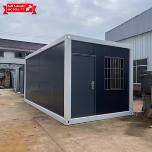 Installation rapide Structure en acier préfabriquée Conteneur modulaire Tiny Home Bureau Conteneur détachable Maison préfabriquée Casas Prefabricadas - Product Image 1