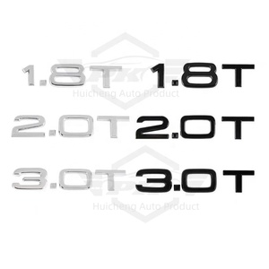 Nouveau Style Voiture Arrière Coffre Emblème Lettre Autocollants Badge pour <span class=keywords><strong>Audi</strong></span> Q2 Q3 Q5 Q7 Q8 TT <span class=keywords><strong>A3</strong></span> A5 A6L A7 A4L A8L Quattro 35 45 55 TFSI - Product Image 2