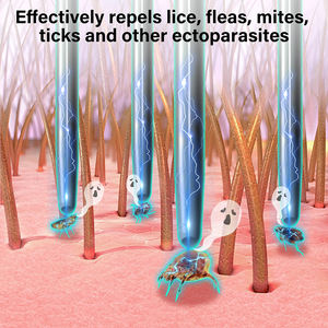 <span class=keywords><strong>Peigne</strong></span> à <span class=keywords><strong>poux</strong></span> électrique 2 en 1 avec logo personnalisé, brosse électronique pour animaux de compagnie, <span class=keywords><strong>peigne</strong></span> <span class=keywords><strong>anti</strong></span>-puces pour humains et animaux de compagnie - Product Image 4