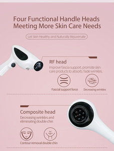 Appareil de beauté pour le visage 4 en 1 de qualité supérieure pour usage domestique, en ABS, sans aiguille, pour le rajeunissement de la peau et l'élimination des poches sous les yeux - Product Image 6