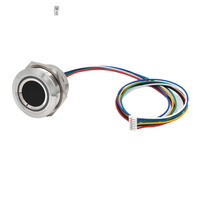 Sensor Biométrico Capacitivo de Huellas Dactilares BFM543E, 256 Niveles de Gris, Módulo LED Impermeable para Cerraduras Inteligentes y Terminales de Control de Acceso