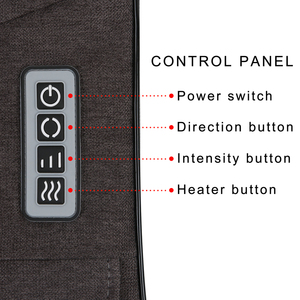 Masseur Shiatsu pour le cou et le dos avec chaleur, <span class=keywords><strong>massage</strong></span> électrique profond du cou et des épaules, meilleurs cadeaux pour les femmes et les hommes - Product Image 6