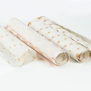 Emballages personnalisés pour la restauration rapide, papier sulfurisé simple face, résistant à la graisse, de qualité alimentaire, pour sandwichs, pains, gâteaux - Product Image 2